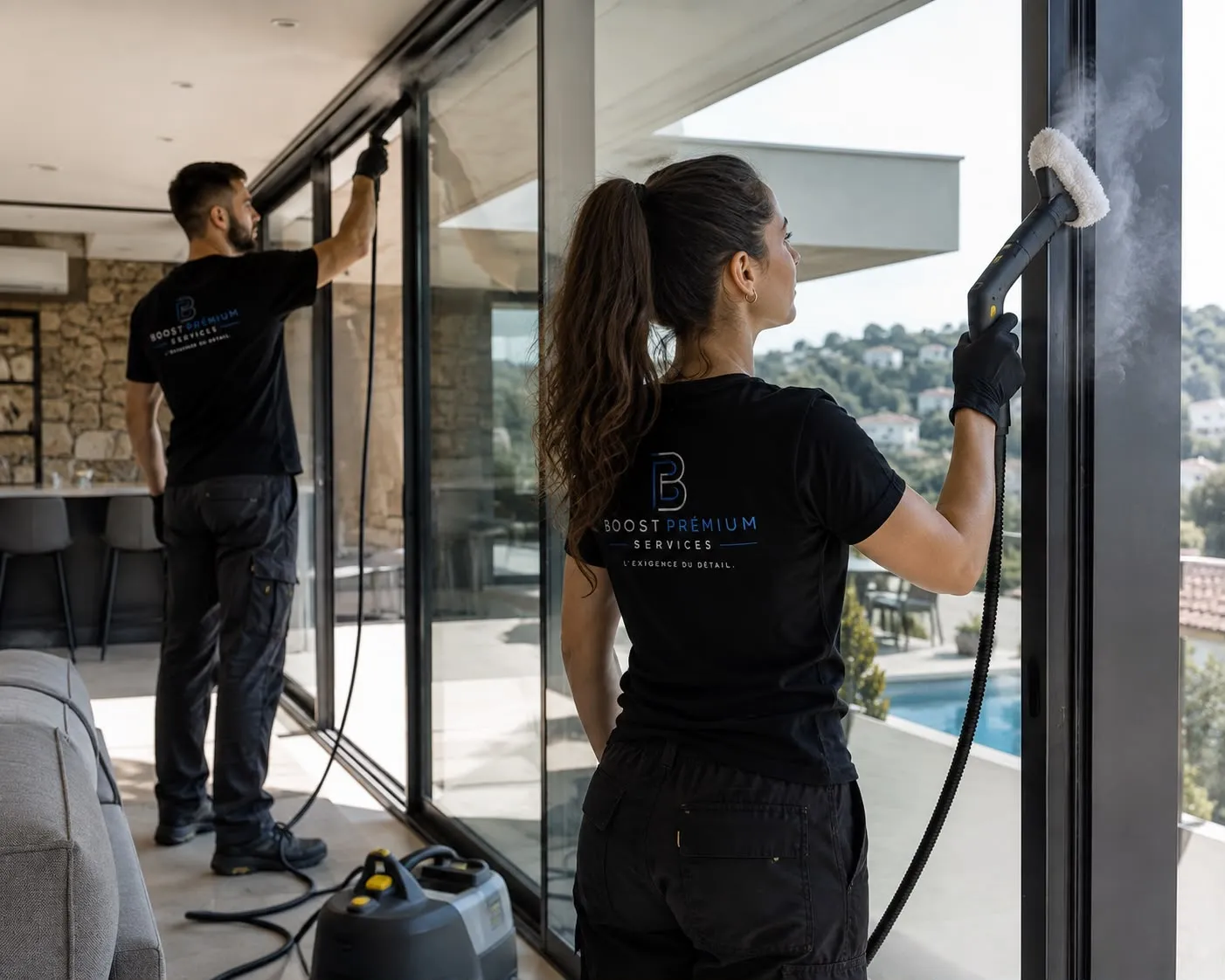 Équipe Boost Your Home en intervention